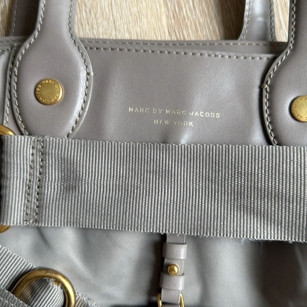 Marc by Marc Jacob’s diaper bag grey/ green